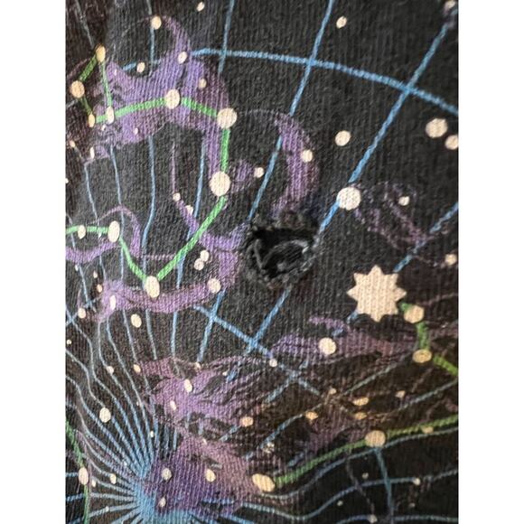 1993 Liquid Blue Hemisphere Boreal T-Shirt  Galaxy Zodiac All Over Print Size La - Picture 4 of 8